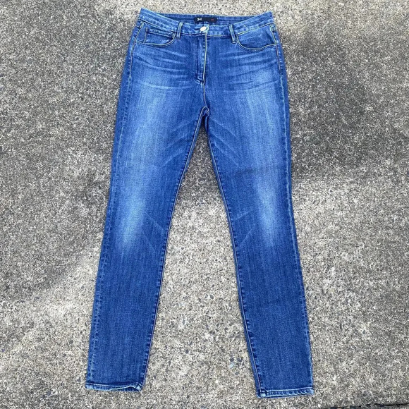 3x1 Denim Womens' W3 Channel Seam Annora High Rise Skinny Stretch Jeans - Picture 3 of 8